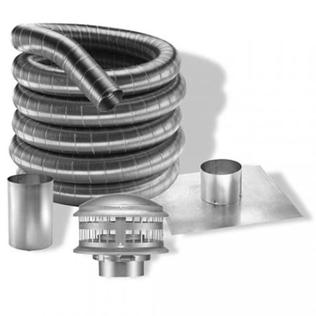Dura-Vent 9406GA 6'' x 36'' DuraTech Galvanized Chimney Pipe 6DT-36