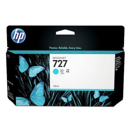 Hp 727 (F9J76A) Cyan Original Ink Cartridge (300 ml) F9J76A