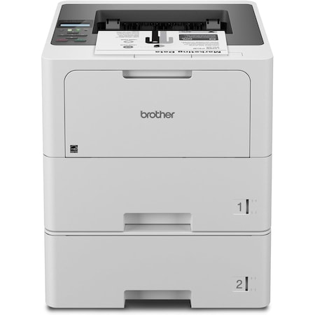 Brother Mono Laser Printer, 50 ppm, Duplex, Ethernet/Wireless HL-L6210DWT