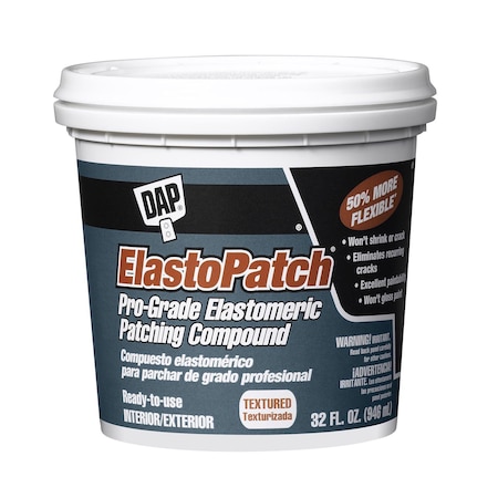 Dap ElastoPatch Ready to Use Off-White Patching Compound 32 oz 7079812288