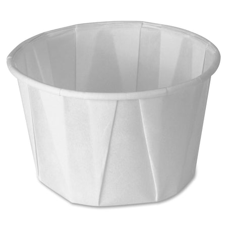 Dart Paper Portion Cups, 2 oz, White, PK5000 200-2050