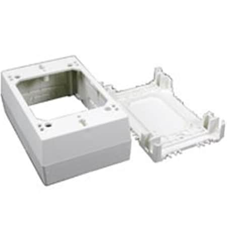 Plugit NM35 Plastic Extra Deep Outlet Box PL871984