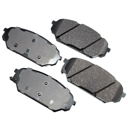 Akebono 07-11 Hyundai-Veracruz-Fr Proact Disk Pad, Act1301 ACT1301