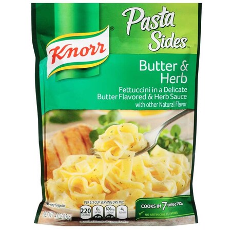 Knorr Professional Knorr Butter Herb Pasta Side Meal, 4.4 Ounce, 8PK 84169