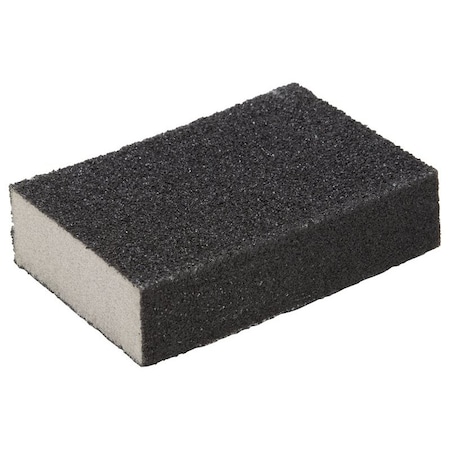 Vulcan Sanding Sponge, 4 in L, 2-3/4 in W, Fine, Medium, Corundum Abrasive 151303L