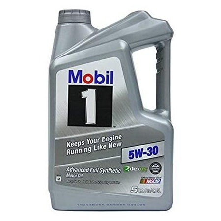 Mobil 1 5 qt. 5W30 Synthetic Oil Bottle MOB124317-1
