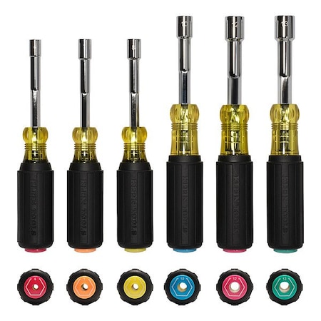 Klein Tools Nut Driver Sets, Metric, Hex 65456MAGM