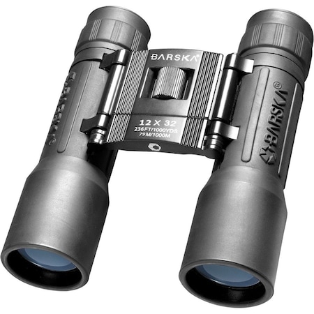 Barska General Binoculars, 12x Magnification, Roof Prism, 236 ft at 1000 yd Field of View AB10113