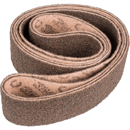Pferd 2-1/2'' x 60'' POLIVLIES Surface Cond. Belt - Aluminum oxide - Coarse grade 43675