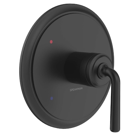 Speakman Shower Valve Trim, Lever Handle, Matte Black CPT-4600-MB
