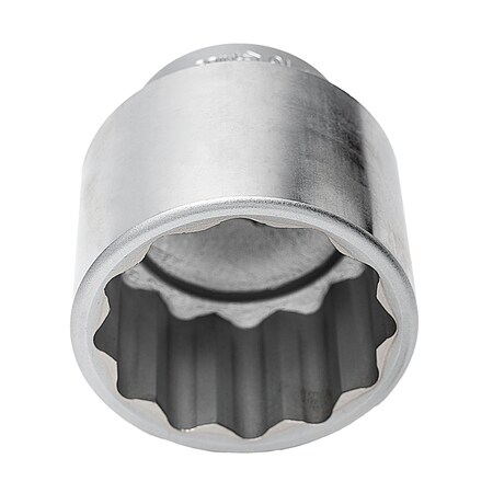 Genius Tools 3/4in Dr. 2 7/16in 12-pt Hand Socket 675278
