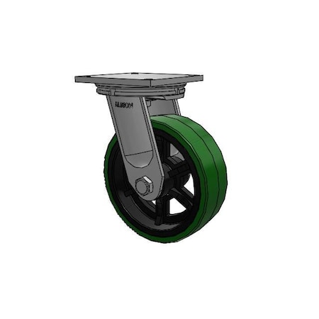 Albion Caster, IndustrialLine, 12x4, 95PX12709SBBL 95PX12709SBBL