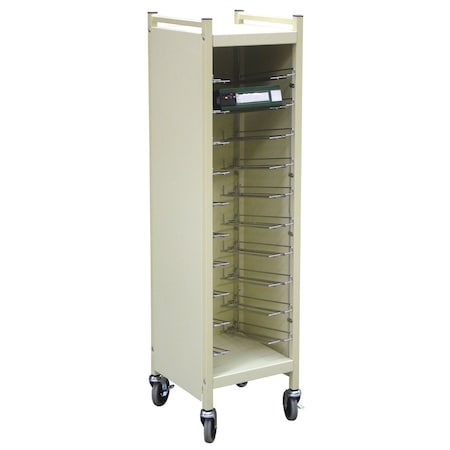 Omnimed Horizontal Cabinet Chart Rack(10 Binder Capacity 264561-BG
