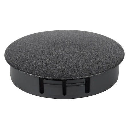 Zoro Select Hole Plug, Hole D 1 3/4 In, Blk, PK25 1ELX9