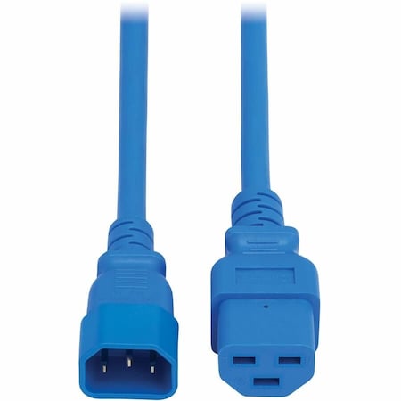 Eaton Power Cord, 2 1/2 ft, Blue, 15 A P037-2P5-ABL