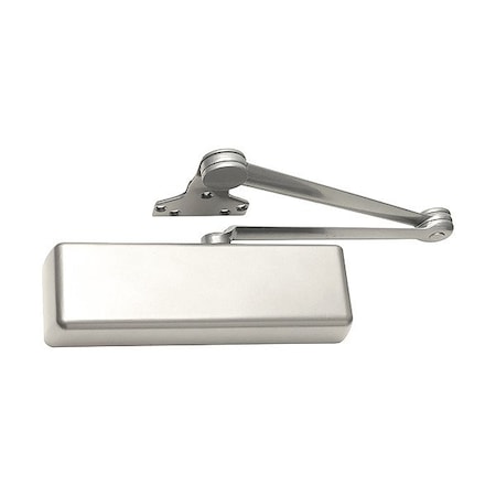Lcn Door Closers, Non-Hold Open, Gray, Left-Handed 4116-EDA LH 689