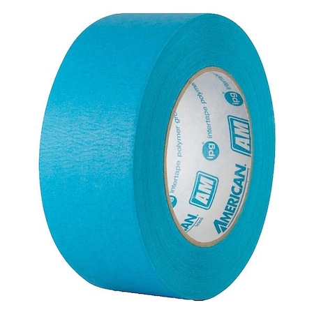 American Masking Tape, Blue, 60 yd Roll L, PK12 AM1855