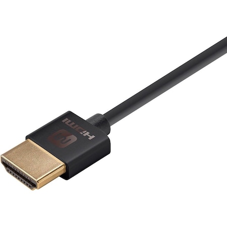 Monoprice Slim HDMI Cable, 4 ft.Black 13582
