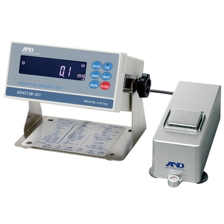 A&D High Speed Production Weighing Sensor 210g x 0.1mg AD-4212B-201