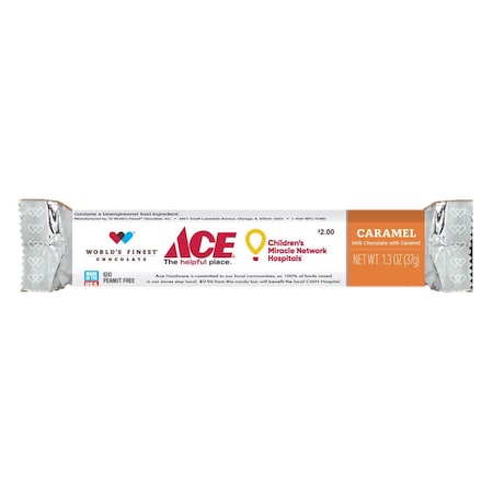 Worlds Finest Chocolate Caramel Chocolate Bar 1.3 oz RC2-10121