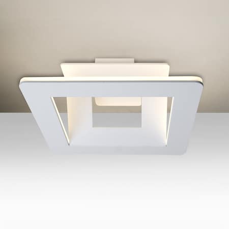 Besa Lighting Besa, Matrix Ceiling, White Finish, 1x15W LED MATRIX-LED-WH