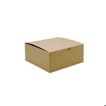 Boxit Kraft Gift Box 8X8X3.5, 100PK NKG883