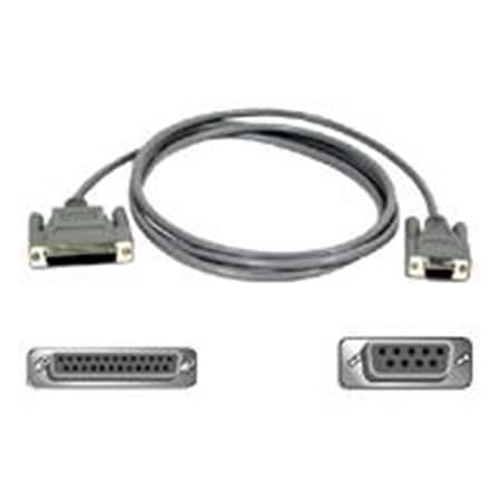Fasttrack AT Serial Adapter Cable DB9F/DB25F 6 ft FA842095