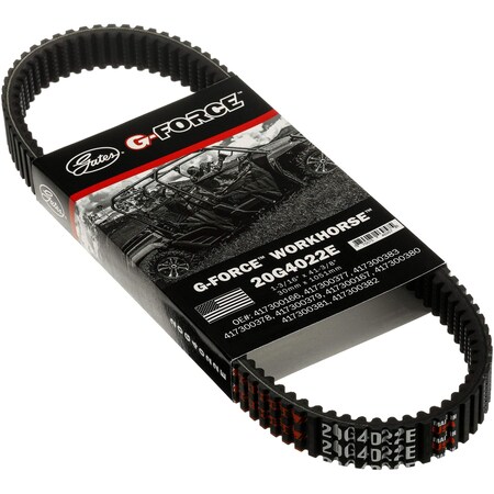 Gates G-Force Continuously Variable Transmission CVT Belt 20G4022E