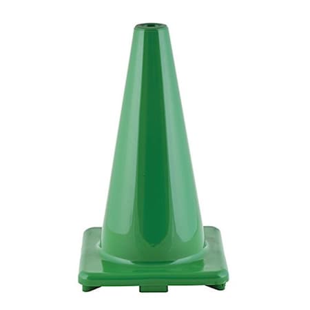 Champion Sports 18 in. Hi Visibility Flexible Vinyl Cone - Green CHSC18GN