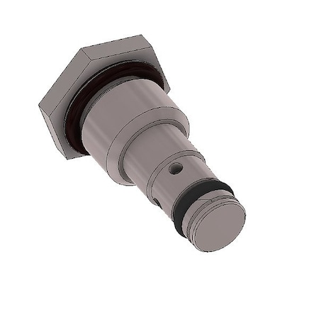 Parker Check Valve, 1.6 gpm, Zinc Coated D0WB2-0.3N