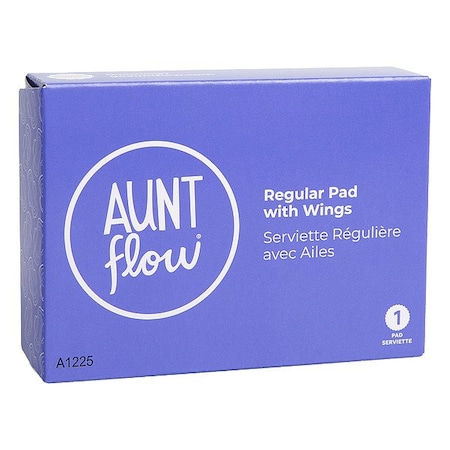 Aunt Flow Sanitary Napkin, PK250 PADS-VIS-BOX-250