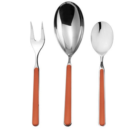 Mepra Fantasia Serving Set - 3 Pieces - Rust 10R622003