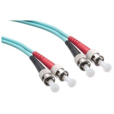 Axiom St/St 10G Multimode Duplex Om3 50/125 Fiber Optic Cable 1M - Taa AXG96065