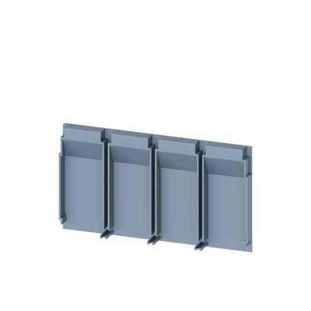 Siemens insulating plate extended 4-pole, 1 unit accessory for: 3VA10/11 3VA9111-0WJ40