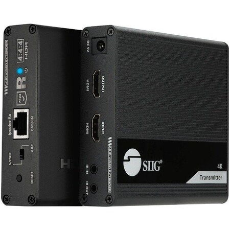 Siig 4K60 HDMI EXTENDER W/IR, HDR & ARC CE-H26L11-S1