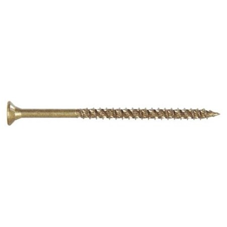Hillman 1.25 in. x 8 Power Pro Bronze Ceramic Exterior Screw, 75PK 196588