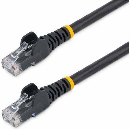 Startech.Com 5ft CAT6 Ethernet Cable Black 100W PoE N6PATCH5BK