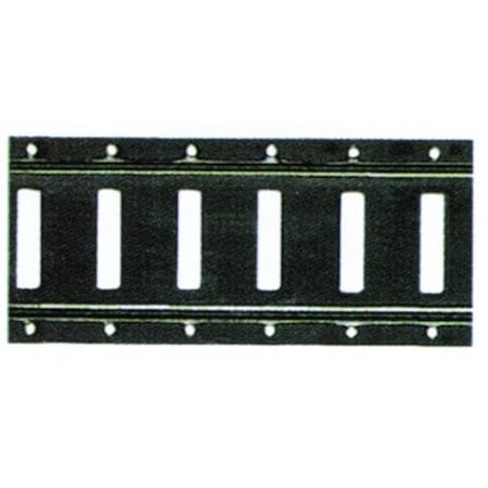 Doleco Logistic Track Series A 10 ft Galvanized Steel, Cargo Restraint Rail 33100005