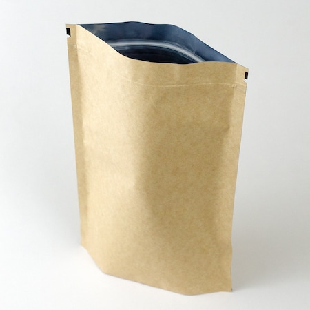 Elevate Packaging 32oz Kraft Compostable Stand Up Pouch, 100PK HC0320