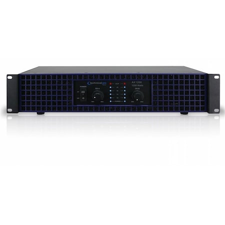 Technical Pro 2U Professional 2CH Power Amplifier ax1200