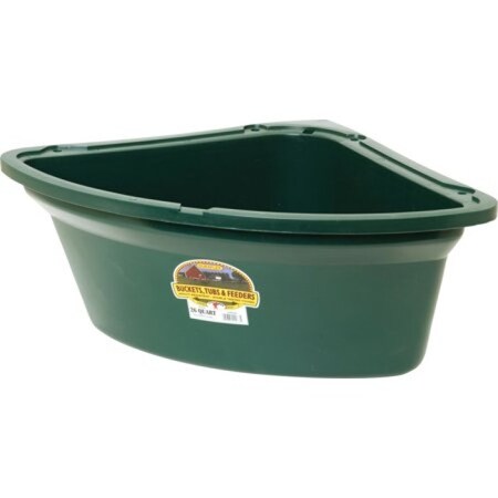 Miller Mfg CORNER FEEDER 26QT GREEN PCF6GRN