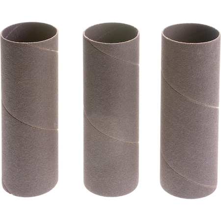 Woodstock 1-1/2'' Dia. x 4-1/4'' A/O Hard Sanding Sleeve, 150 Grit, 3PK D1474