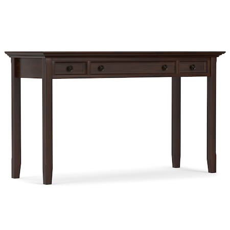 Homeroots 54" Brown Solid Wood Computer Desk 640676