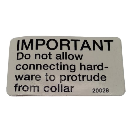 John Deere LABEL, JOHN DEERE OEM M92905 M92905