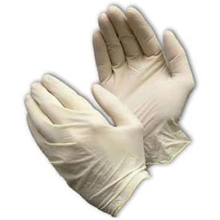 Pip Industrial Grade Latex Gloves, Powder-Free, White, Medium - Pack of 10, 10PK B676588