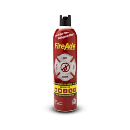 Fireade 30 oz Ade 2000 Fire Extinguisher with Water-Based Can, Red FIR30FA2K