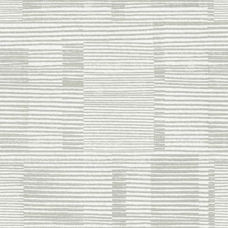 A-Street Prints Callaway Grey Woven Stripes Wallpaper 4074-26617