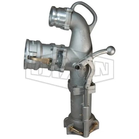 Dixon TALL CO-AXIAL ELBOW W/3 in CPLR END 6430XF