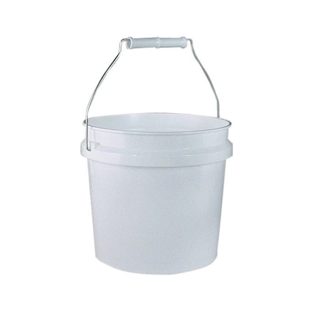 Encore Plastics 10128 Paint Pail, 1 gal Capacity, HDPE, White 100659