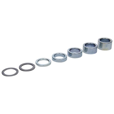 Powerhouse 0.030-0.50 in. Thick Bump Steer Spacer - Zinc Oxide PO3608660